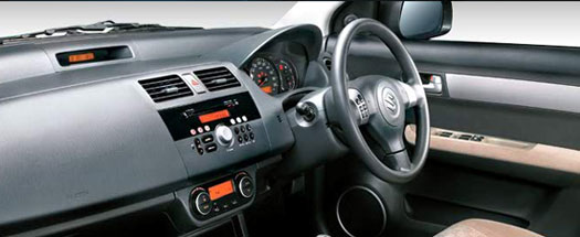 maruti swift dzire interior
