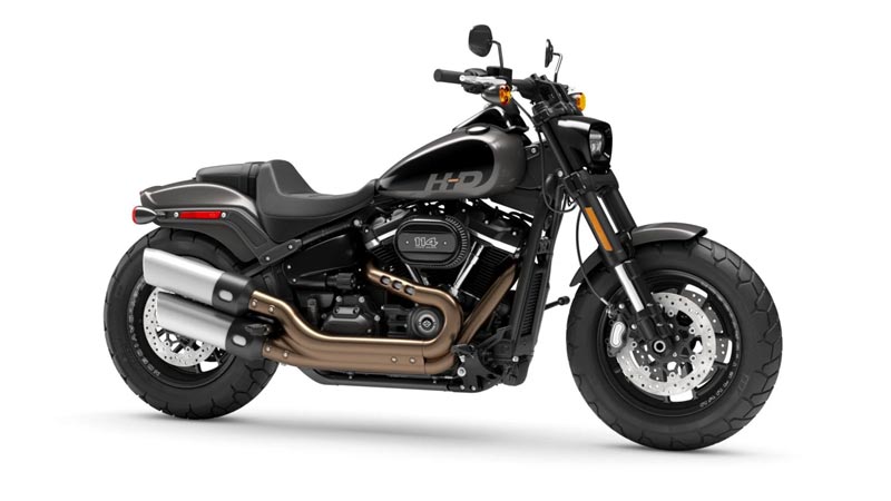 Harley Davidson Fat Bob 114 Side View