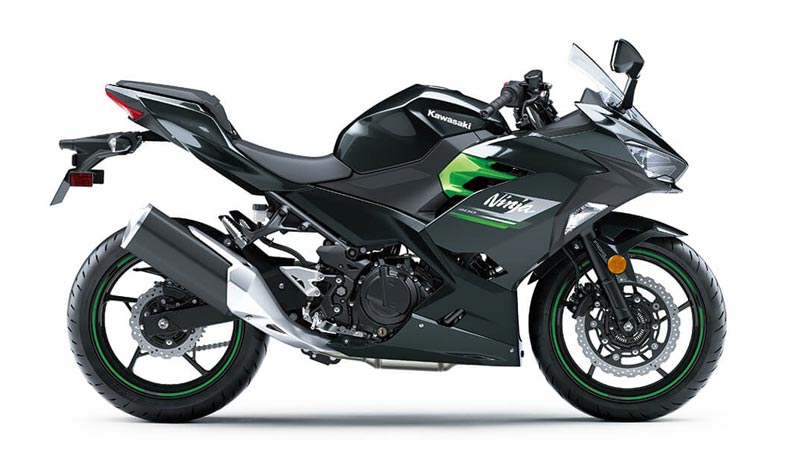 Kawasaki Ninja 400 ABS METALLIC MATTE CARBON GRAY