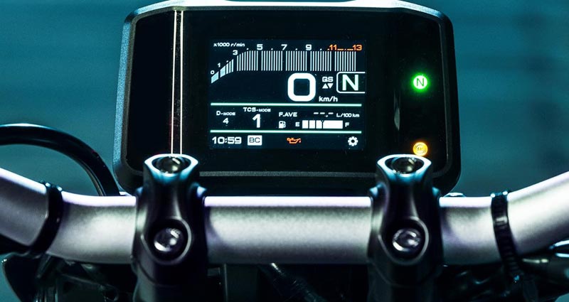 Yamaha MT 09 Console