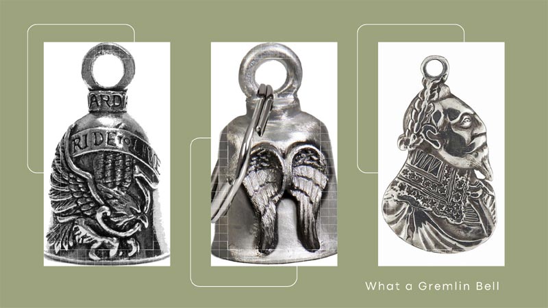 thumbnail image 2 of All American Gremlin Bells USN Navy Anchor Gremlin Bell - Motorcycle Or Keychain 2 of 5