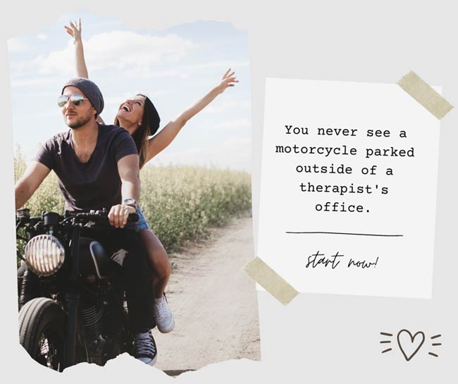 motorcycle riding quotes funny