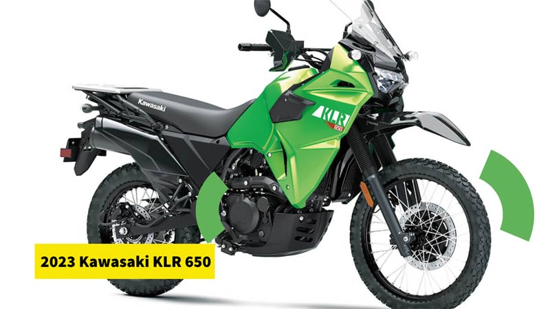 Kawasaki KLR 650 CANDY LIME GREEN