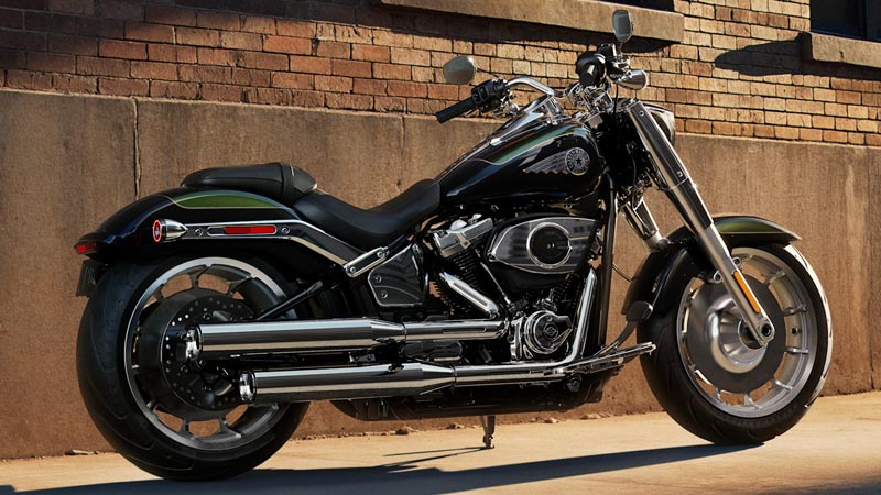 Harley Fat Boy Photo