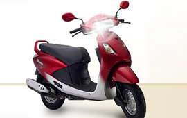 hero honda pleasure scooty