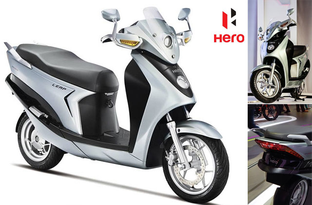 hero leap hybrid scooter