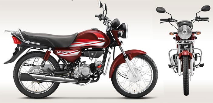 hero motocorp hf dawn