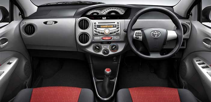 Toyota Etios Liva interior