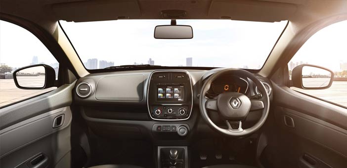 Renault Kwid Dashboard