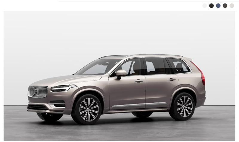 Volvo XC90 Colours